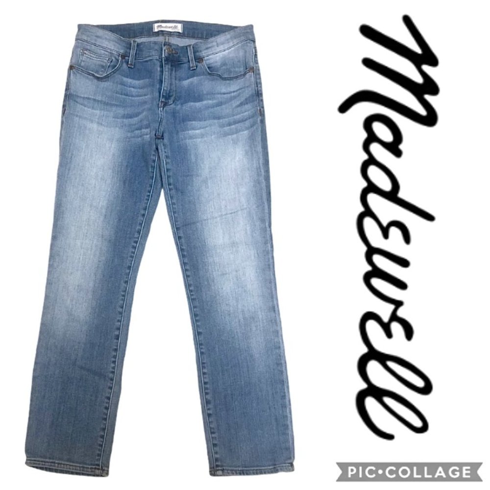 Madewell Ankle Skinny Jean Light Blue 27